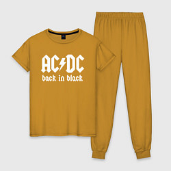 Женская пижама ACDC BACK IN BLACK