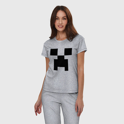 Женская пижама Minecraft / Меланж – фото 3