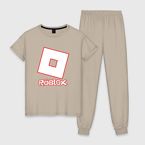 Женская пижама ROBLOX / Миндальный – фото 1