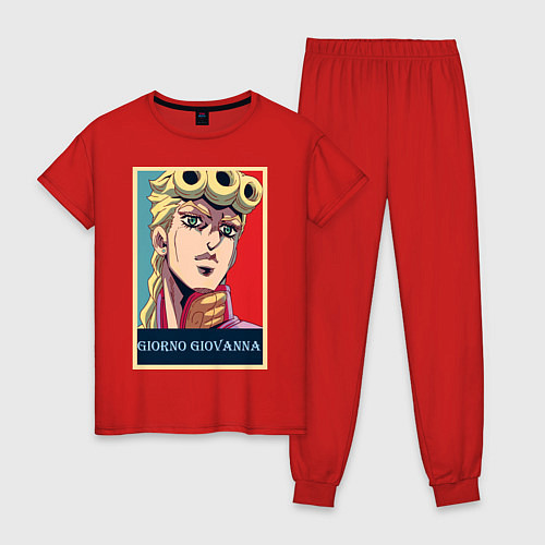 Женская пижама Джорно Джованна / Красный – фото 1