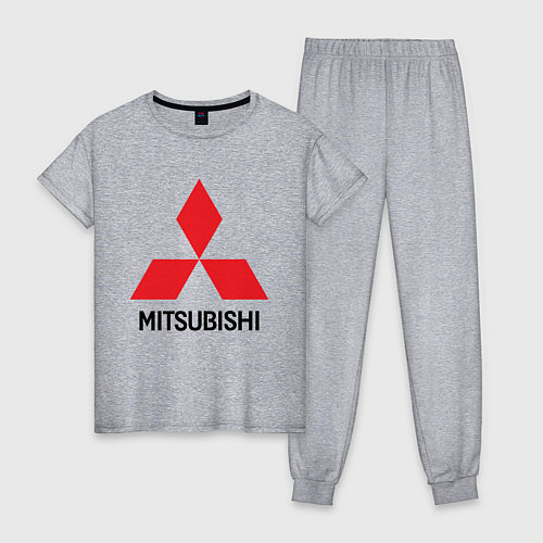 Женская пижама MITSUBISHI / Меланж – фото 1