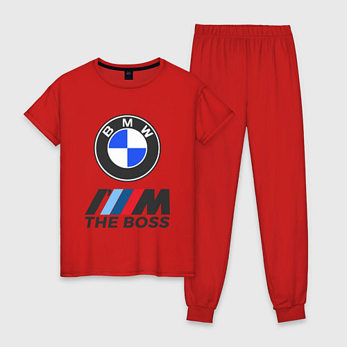 Женская пижама BMW BOSS / Красный – фото 1