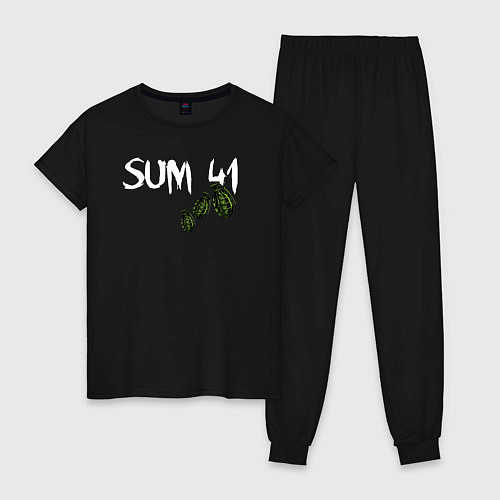 Женская пижама Sum 41 / Черный – фото 1