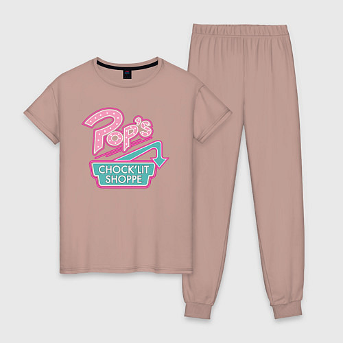 Женская пижама POPS / Пыльно-розовый – фото 1