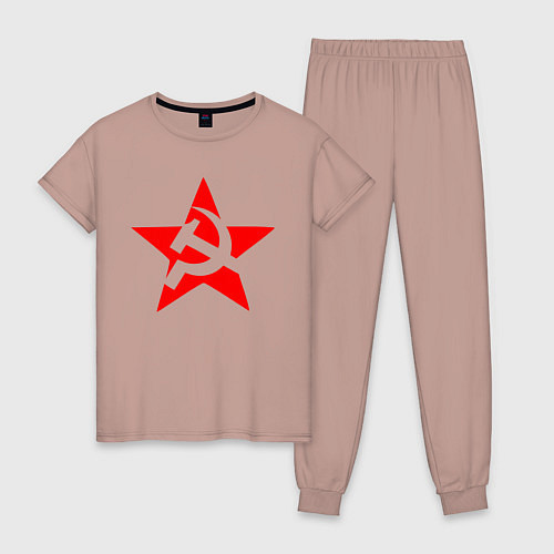 Женская пижама СССР / Пыльно-розовый – фото 1