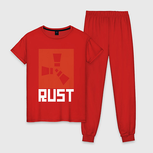 Женская пижама RUST / Красный – фото 1