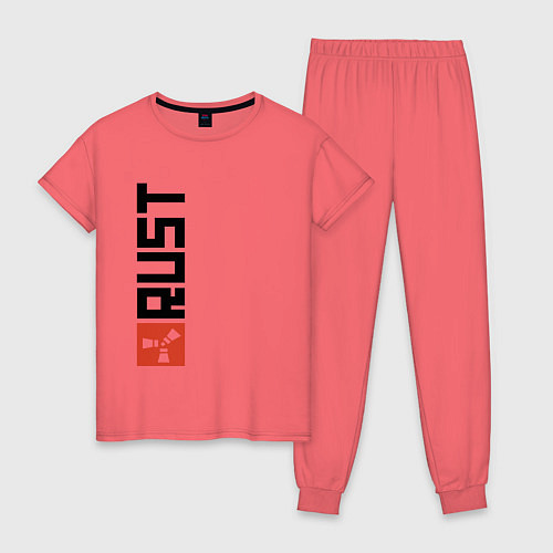 Женская пижама RUST / Коралловый – фото 1