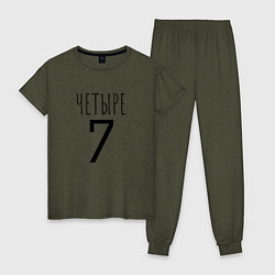 Женская пижама Четыре-7
