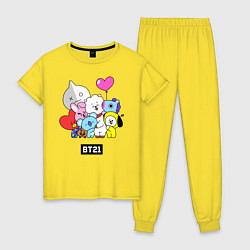 Женская пижама BT21