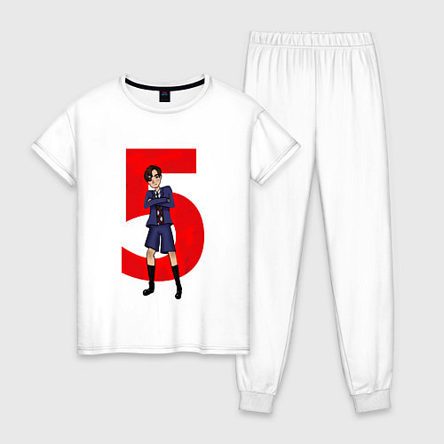 Женская пижама Академия Амбрелла / Белый – фото 1