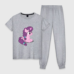 Пижама хлопковая женская Pony Pink Mammal Purple - Litt, цвет: меланж