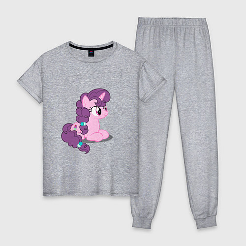 Женская пижама Pony Pink Mammal Purple - Litt / Меланж – фото 1