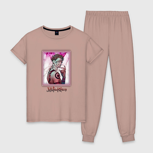 Женская пижама Сукунна / Пыльно-розовый – фото 1