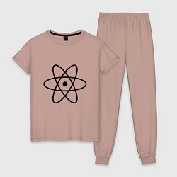Женская пижама Атом