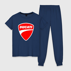 Женская пижама DUCATI ДУКАТИ ЭМБЛЕМА