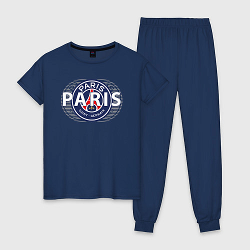 Женская пижама PSG Core Wordmark Graphic New 202223 / Тёмно-синий – фото 1