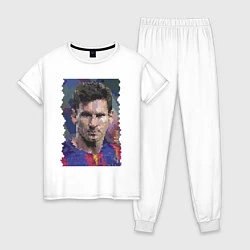 Женская пижама Lionel Messi - striker, Barcelona