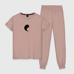 Женская пижама Котик Инь