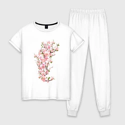 Женская пижама Весна Цветущая сакура Japan