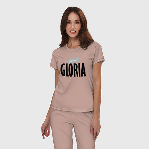 Женская пижама Unreal Gloria / Пыльно-розовый – фото 3