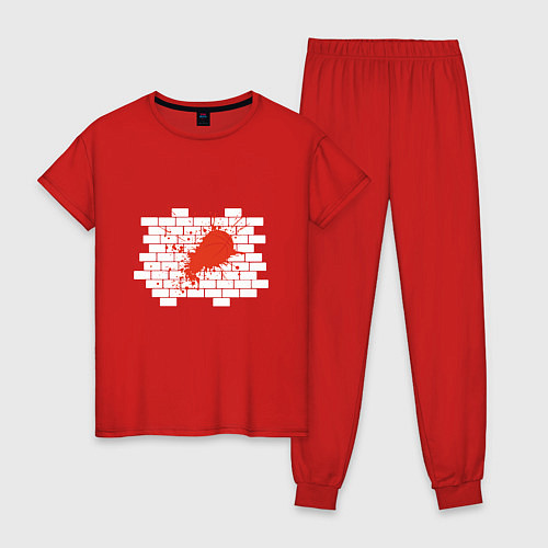 Женская пижама Wall Basketball / Красный – фото 1