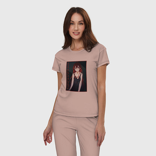 Женская пижама Милая Эрис Бореас Грейрат / Пыльно-розовый – фото 3