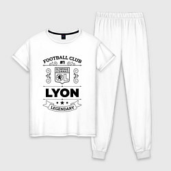 Женская пижама Lyon: Football Club Number 1 Legendary
