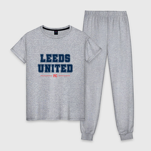 Женская пижама Leeds United FC Classic / Меланж – фото 1