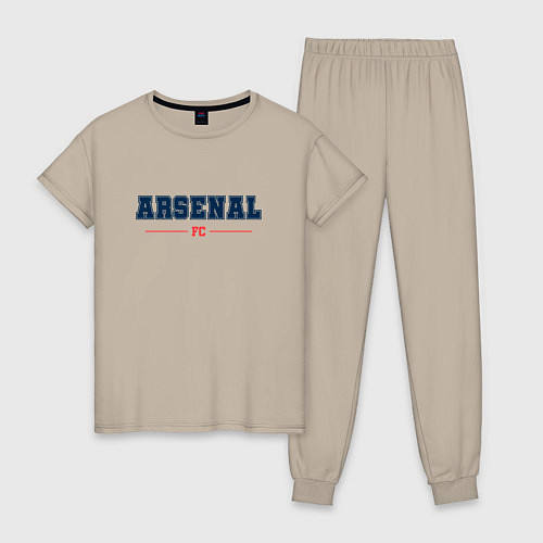 Женская пижама Arsenal FC Classic / Миндальный – фото 1