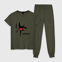 Женская пижама I LOVE CAPOEIRA