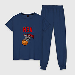 Женская пижама Basketball - NBA logo