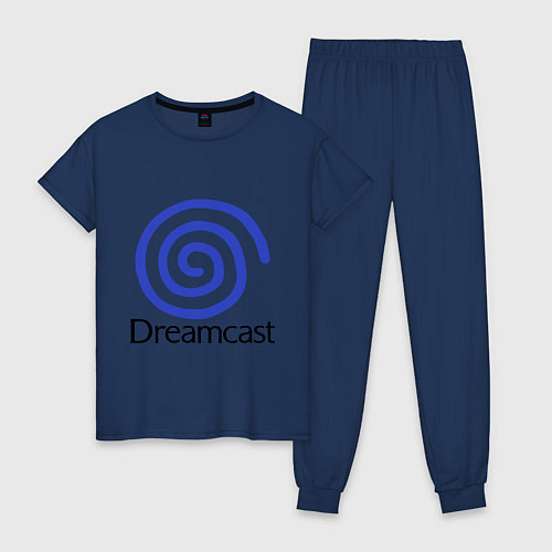 Женская пижама Sega dreamcast / Тёмно-синий – фото 1