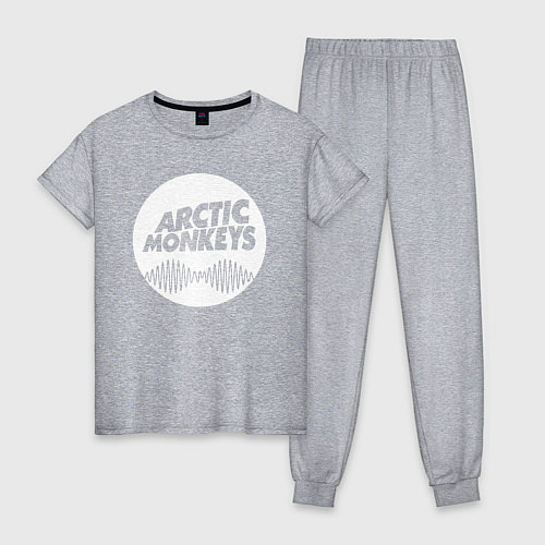 Женская пижама Arctic Monkeys rock / Меланж – фото 1