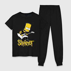 Женская пижама Slipknot Барт Симпсон рокер