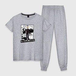 Женская пижама Миюки Сироганэ на фоне манги