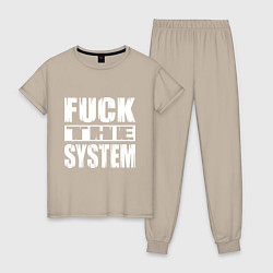 Женская пижама SoD - f**k the system