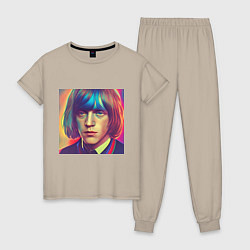 Женская пижама Brian Jones Glitch Art