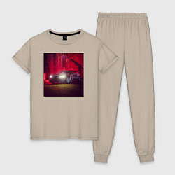Женская пижама Гоночная машина