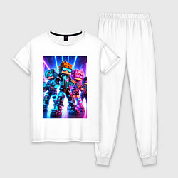 Женская пижама Minecraft - characters ai art