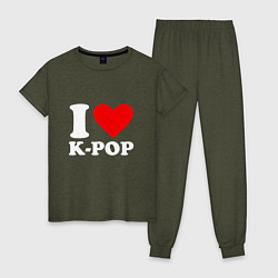 Женская пижама Я люблю k-pop