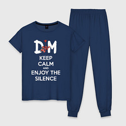 Женская пижама DM keep calm and enjoy the silence