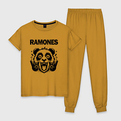 Женская пижама Ramones - rock panda