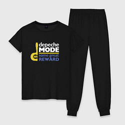 Пижама хлопковая женская Deepche Mode - Some great reward, цвет: черный