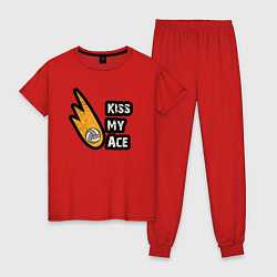 Женская пижама Kiss my ace volleyball