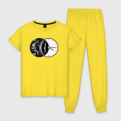 Женская пижама Космическое время