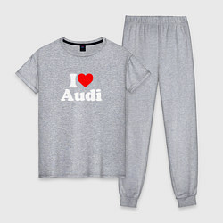 Женская пижама I love Audi