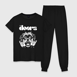 Женская пижама The Doors rock dog