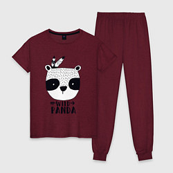 Женская пижама Wild panda