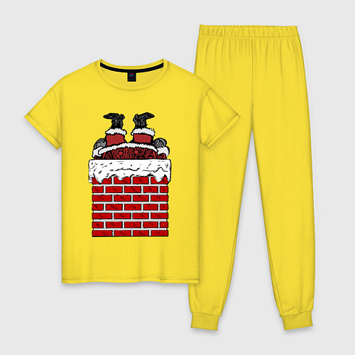 Женская пижама Рождество отменяется / Желтый – фото 1