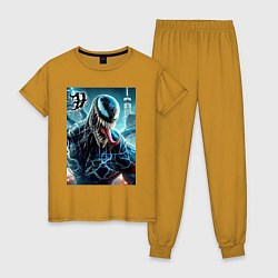 Женская пижама Venom in New York city - ai art fantasy